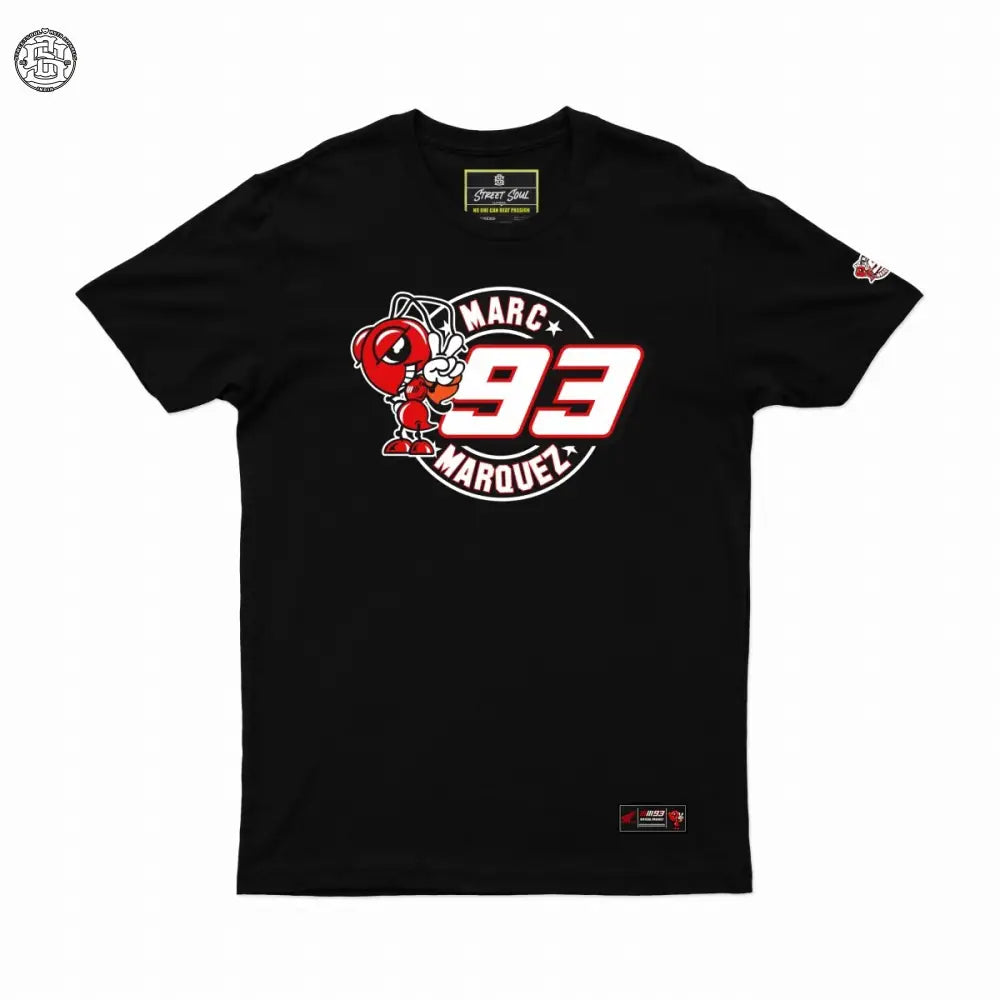 93 The Ant Graphic Printed cotton T-shirt - Street Soul Clothing