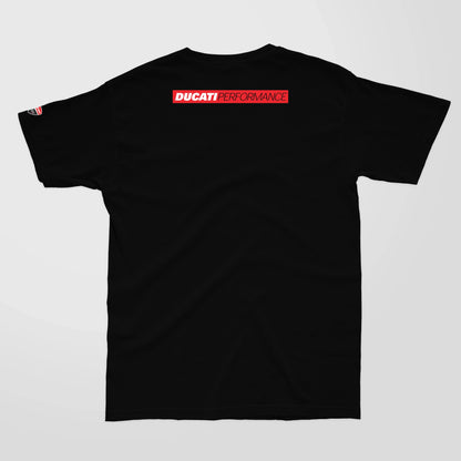 Ducati Printed Half sleeves biker tshirt - Street Soul Clothing