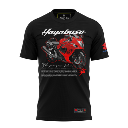 Suzuki Hayabusa The Peregrine falcon printed Cotton T-shirt