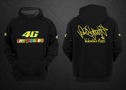 VR46 THE DOCTOR Printed Hoodie