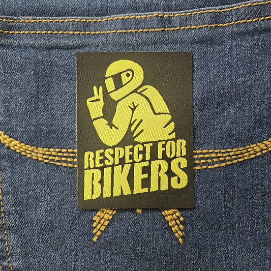 Respect for bikers heat patch 8cmX6cm