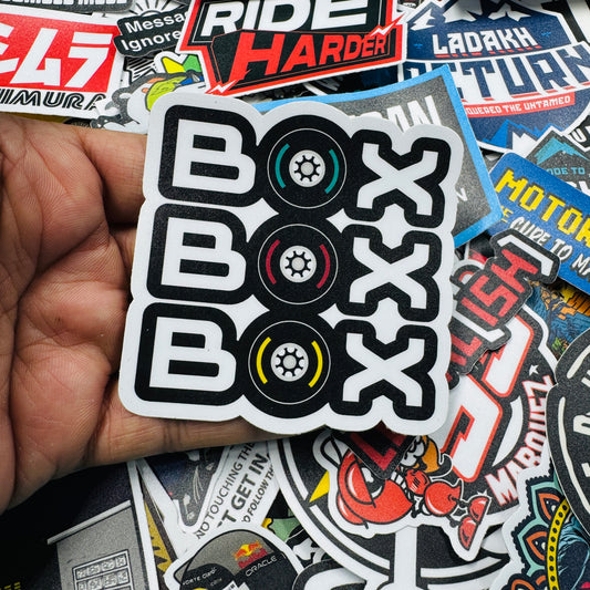 Box Box Box Sticker