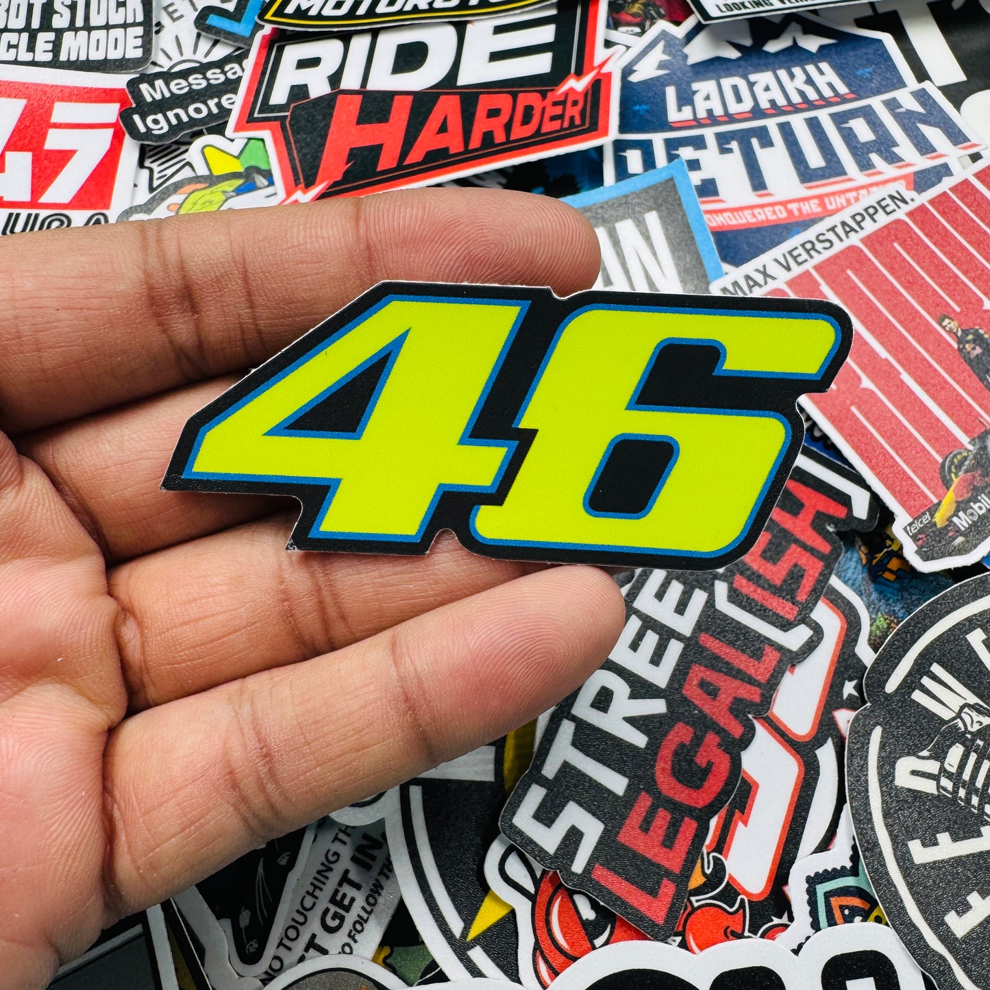 Rossi's 46 sticker