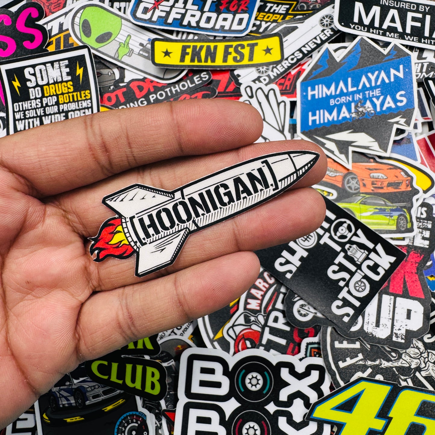 Hoonigan sticker