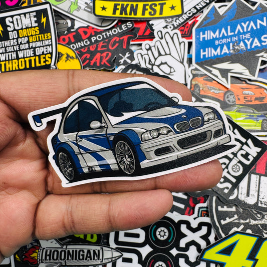 Most wanted BMW M3 sticker