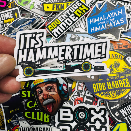 It's Hammer time sticker