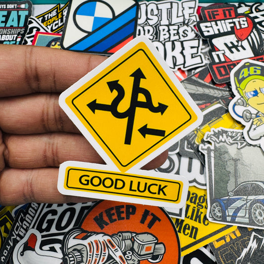 Goodluck Sticker - Street Soul Clothing