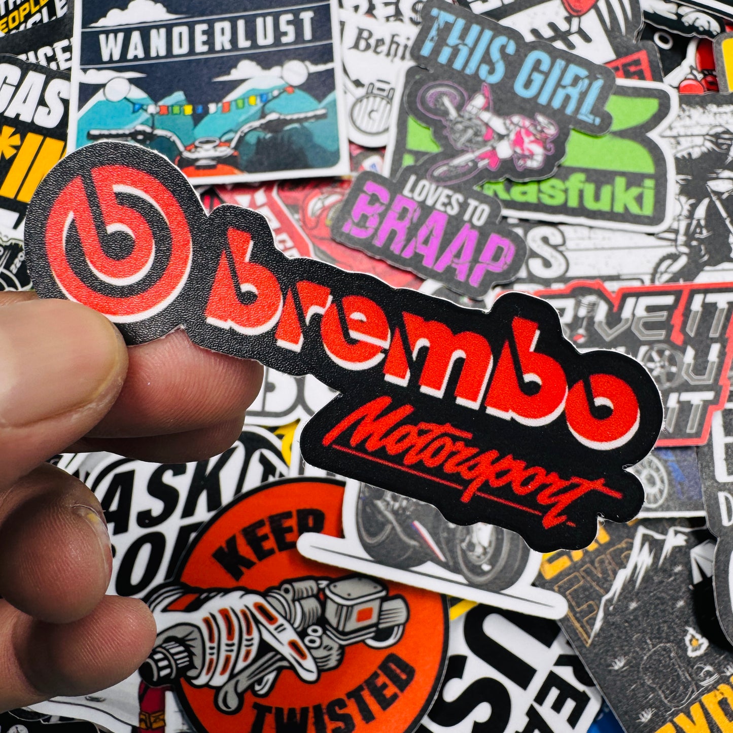 Brembo motorsports sticker