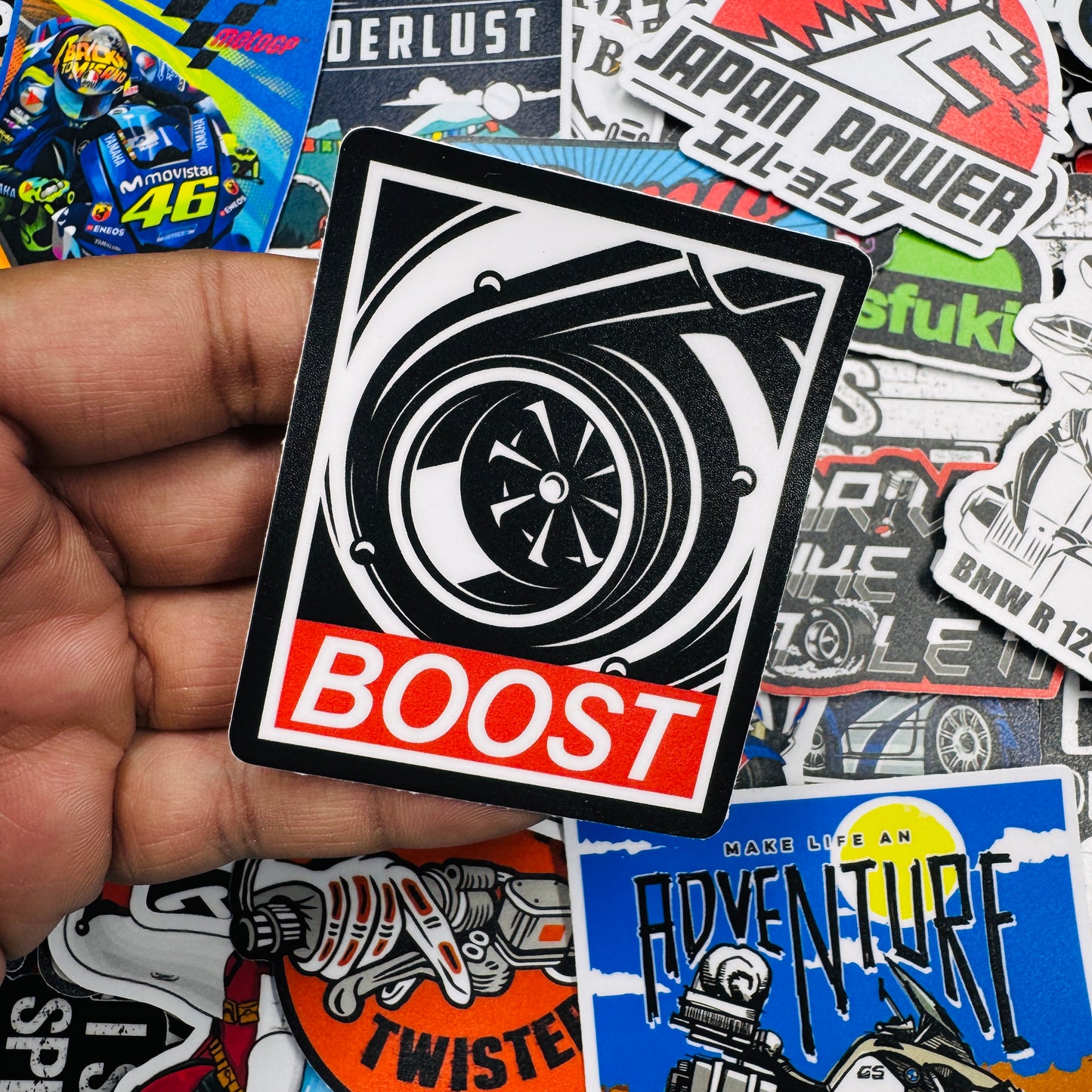 Boost sticker