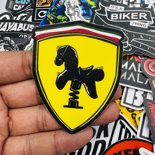 Ferrari Spoof logo