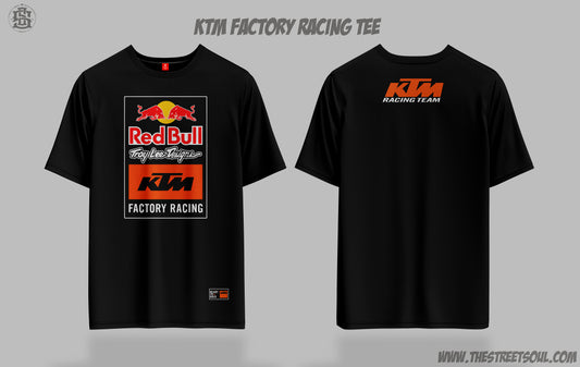 KTM Racing Redbull Printed cotton T-shirt