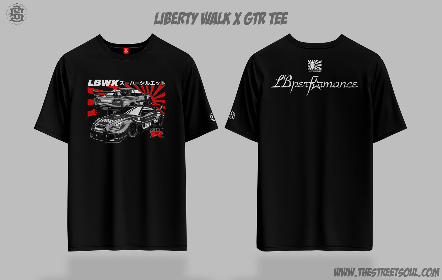 Liberty walk X GTR tee