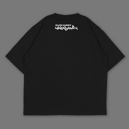 Most wanted India Black Oversized T-shirt