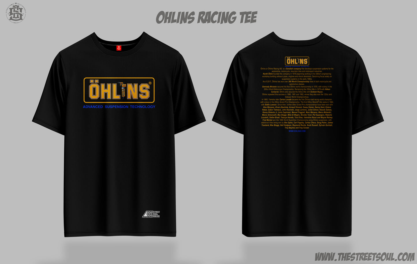 OHLINS Racing T-shirt