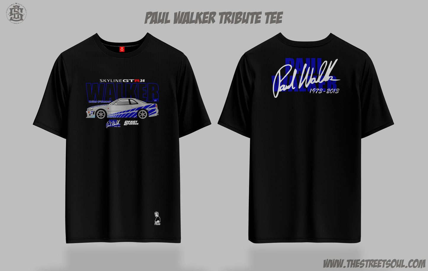 Paul walker Tribute Tee