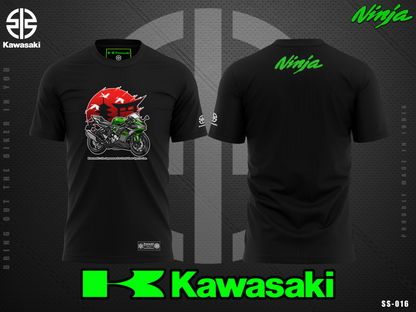 Kawasaki Ninja ZX6R Printed cotton tshirt