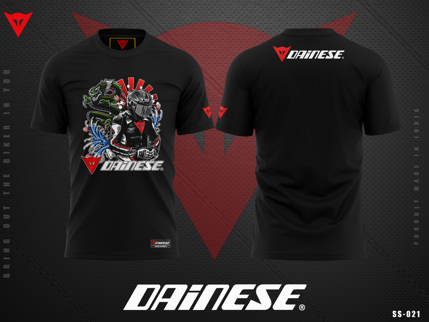 Dainese Printed cotton T-shirt