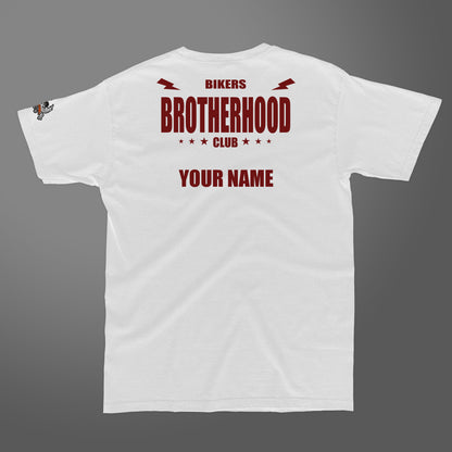 Bikers Brotherhood club Legacy T-shirt (read description for custom name)