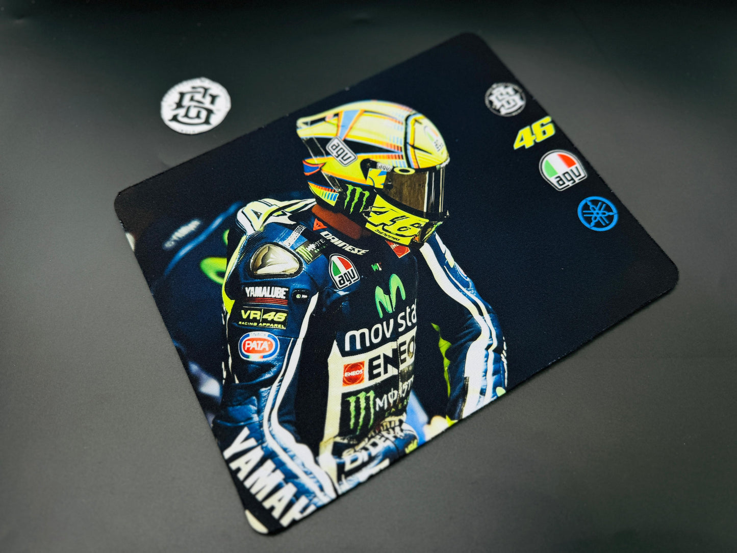 VR|46 printed Mouse Pad 22cmX18cm