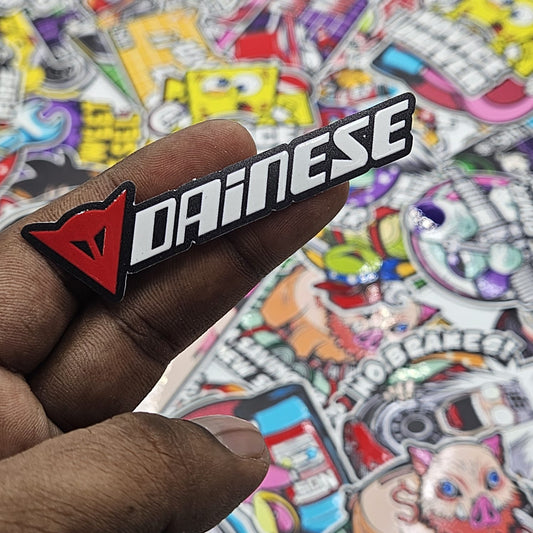 Dai-ne-se sticker (Embossed)