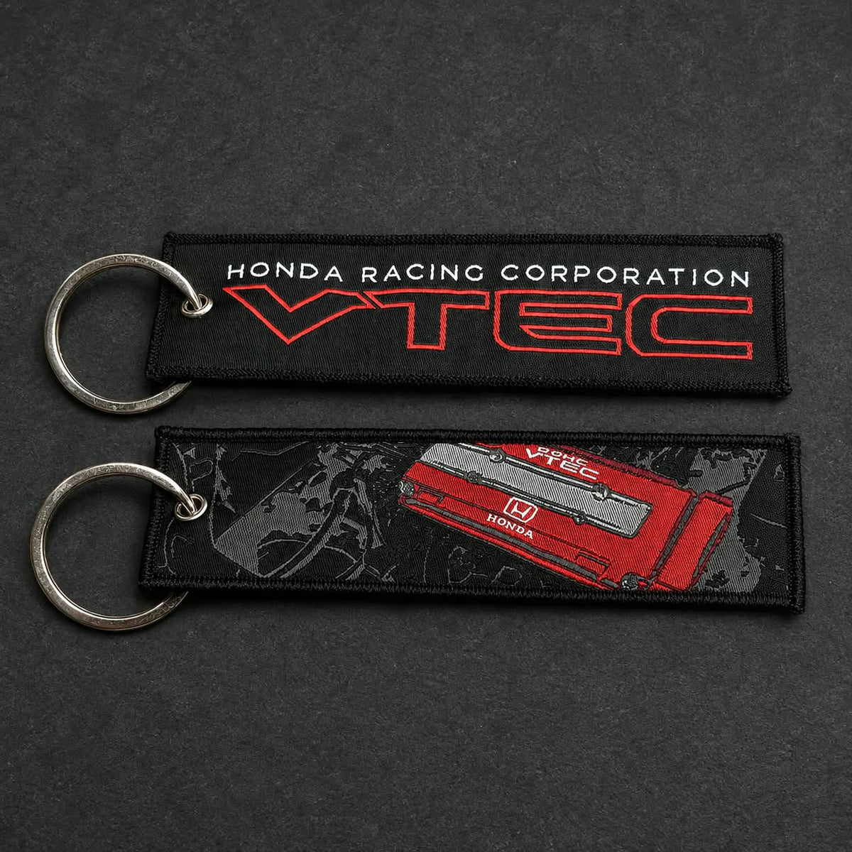 VTEC woven keychain