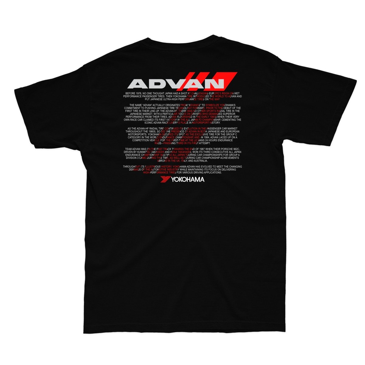 Advan printed JDM tee - Street Soul Clothing