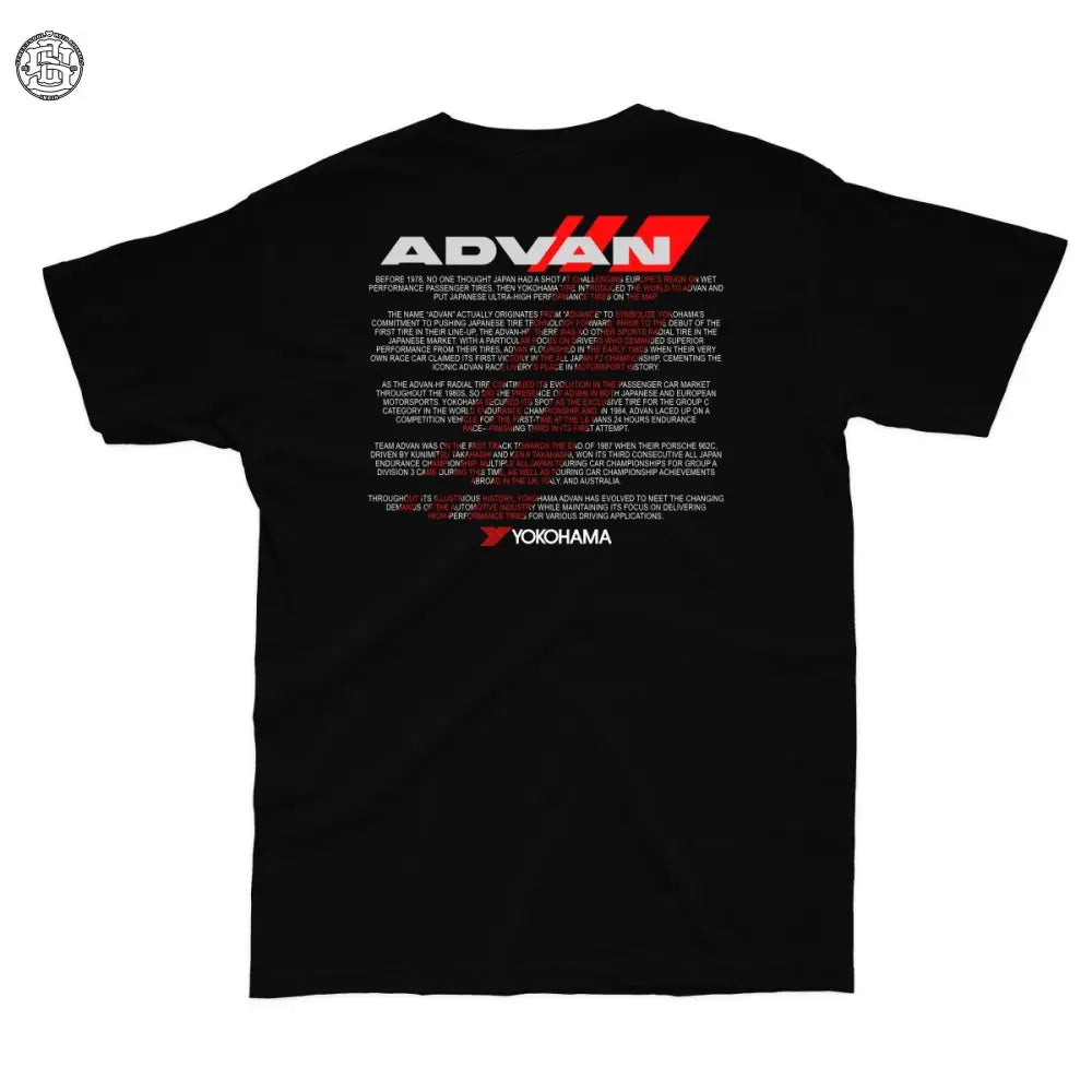 Advan printed JDM tee - Street Soul Clothing