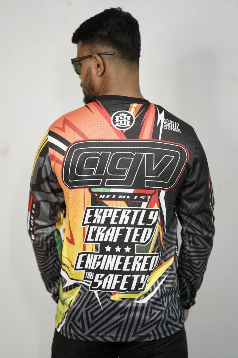 AGV riding jersey - Street Soul Clothing