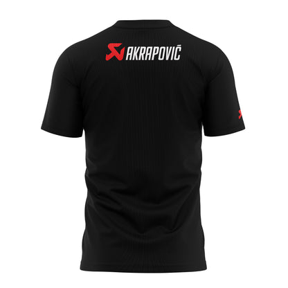 Akrapovic Printed Cotton T-shirt