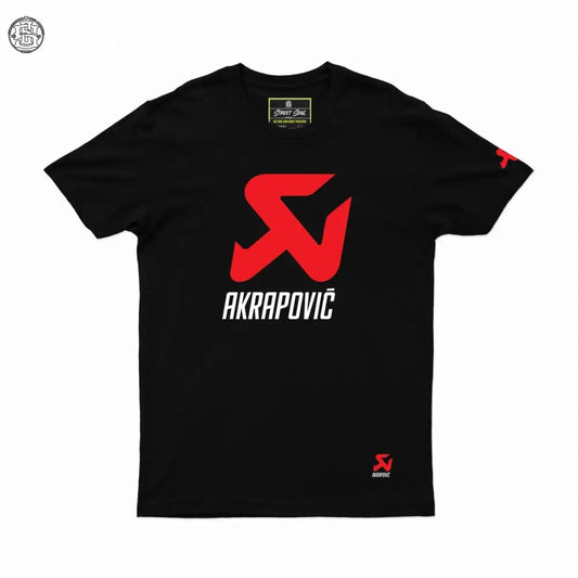 Akrapovic Printed Cotton T-shirt - Street Soul Clothing