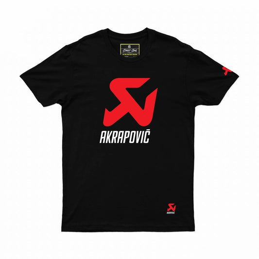 Akrapovic Printed Cotton T-shirt - Street Soul Clothing