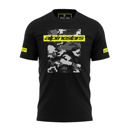 Alpinestars camouflage Printed cotton tshirt