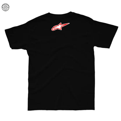 Alpinestars printed Cotton T-shirt antisocial social club - Street Soul Clothing