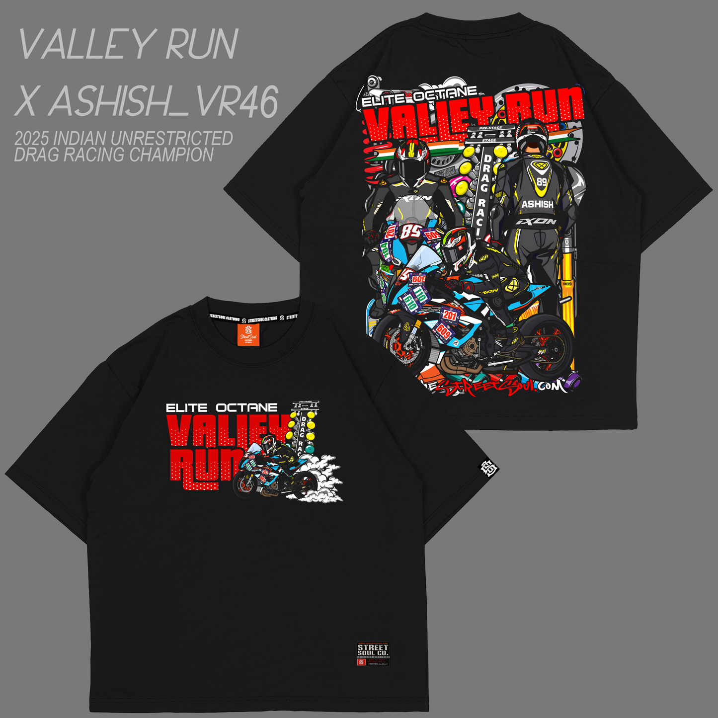 Valley Run X Ashish_vr46_ Oversized T-shirt