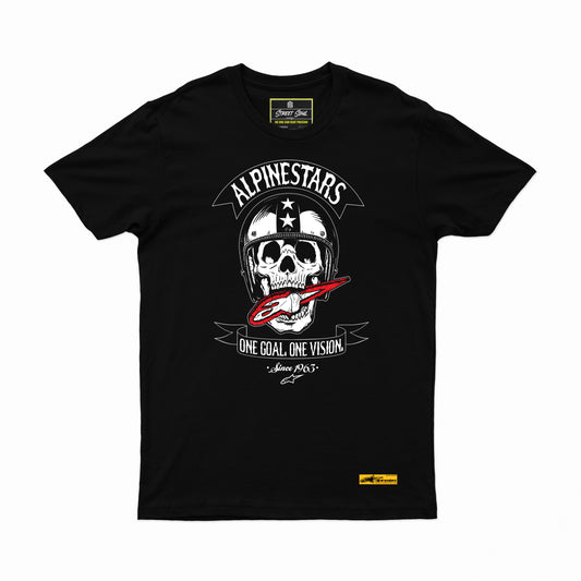 Alpinestar Vintage biker Printed T-shirt - Street Soul Clothing