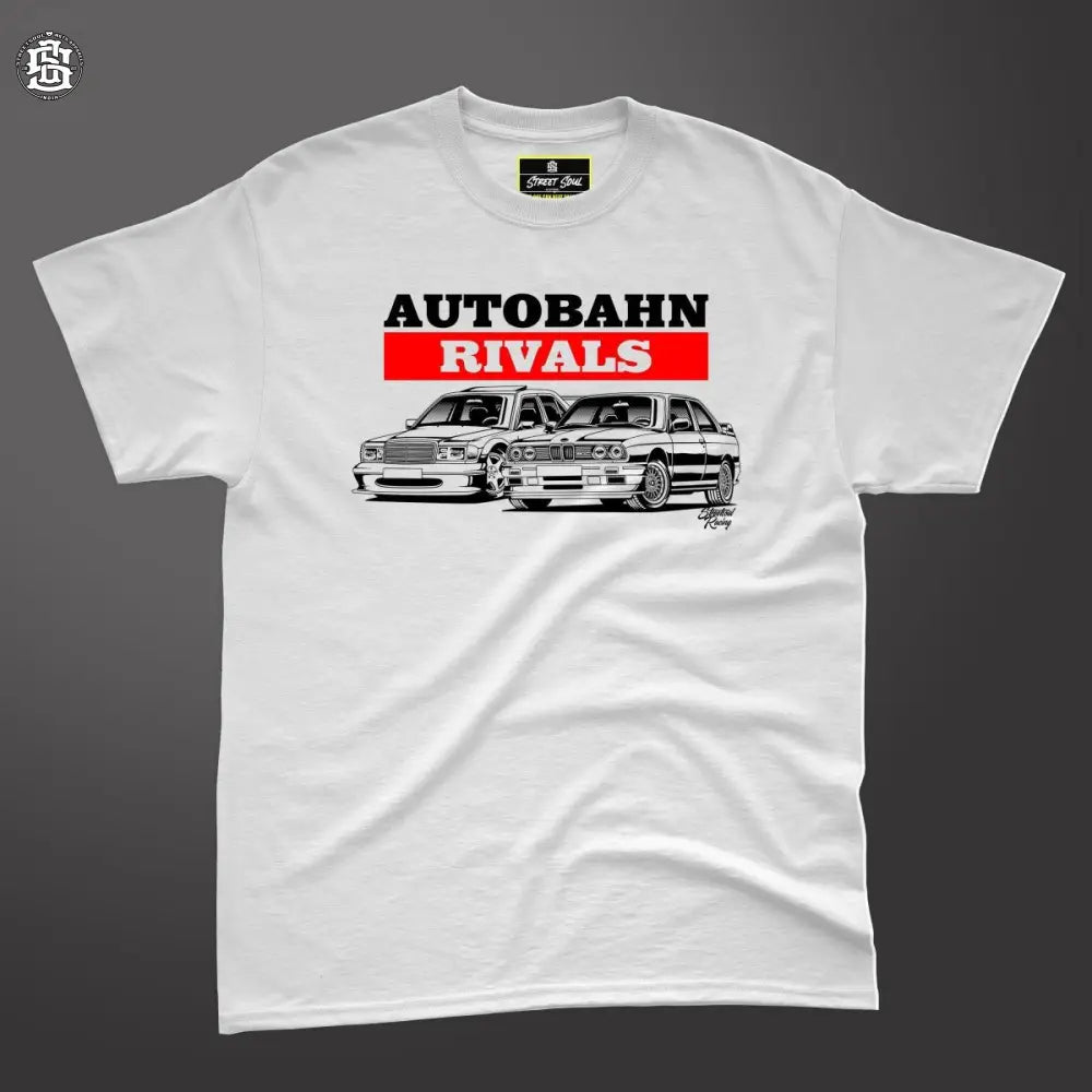 Autobahn Rivals Printed T-shirt - Street Soul Clothing