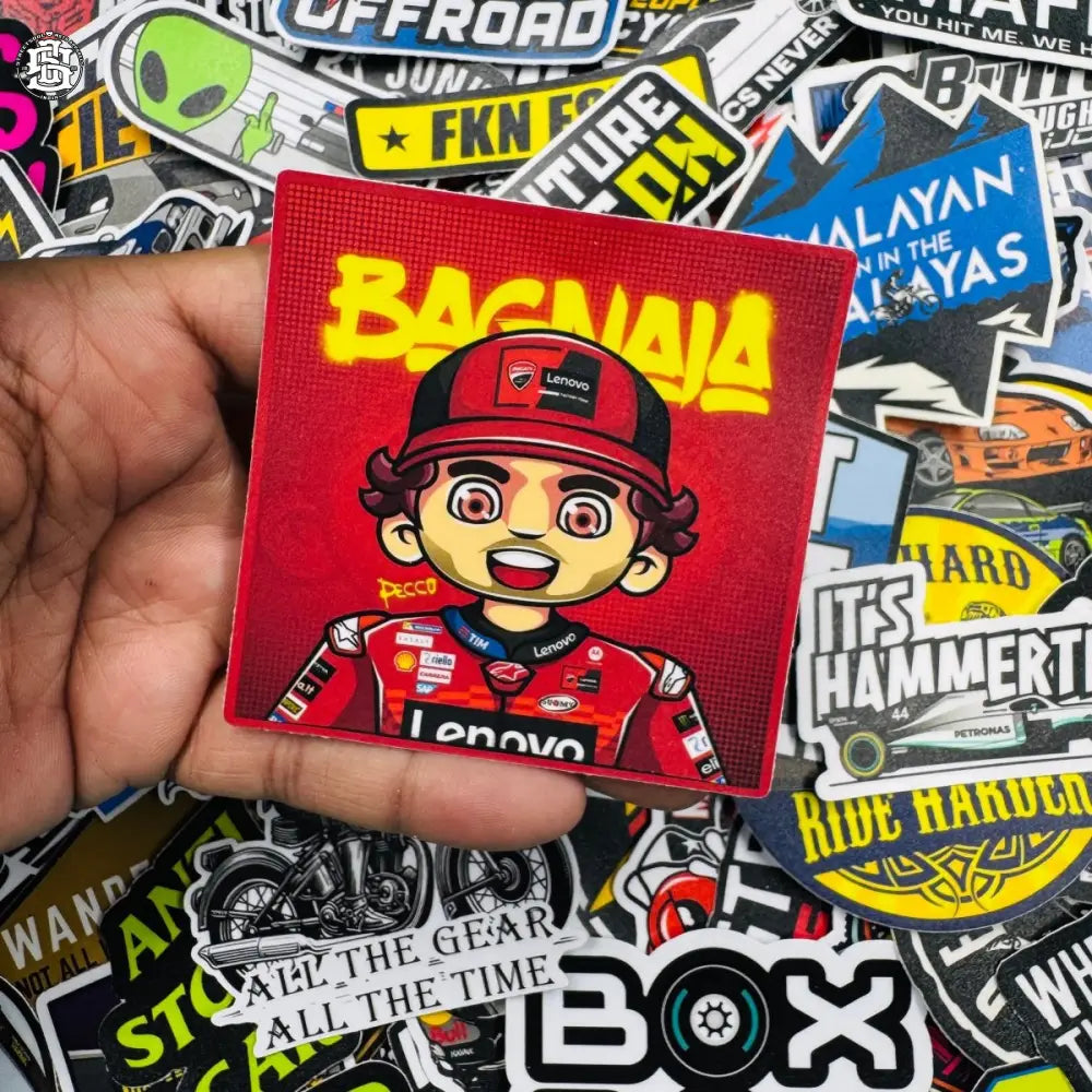 Bagnaia sticker - Street Soul Clothing