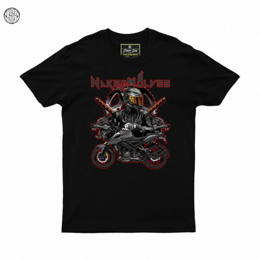 Bajaj NS200 Printed cotton t-shirt - Street Soul Clothing