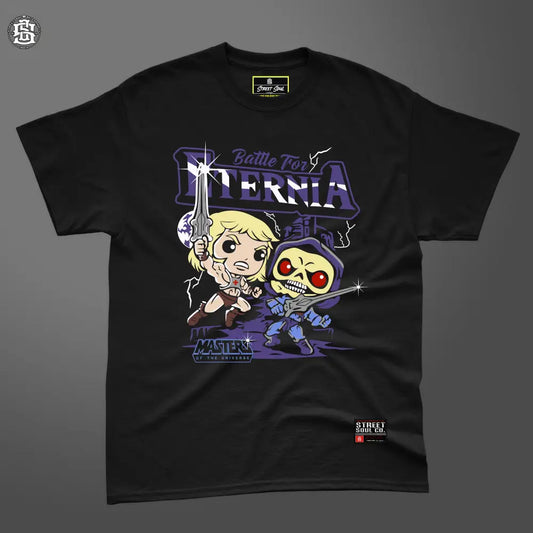 Battle for eternia Black T-shirt - T- Shirt