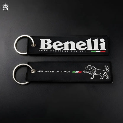 Benelli woven keychain - keychain