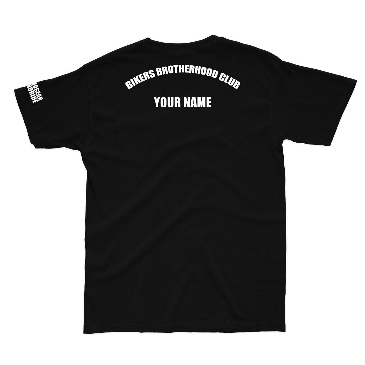 Bikers Brotherhood club Front logo T-shirt (read description for custom name) - Street Soul Clothing