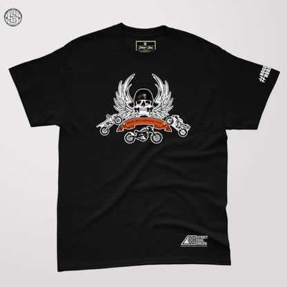 Bikers Brotherhood club Front logo T-shirt (read description for custom name) - Street Soul Clothing