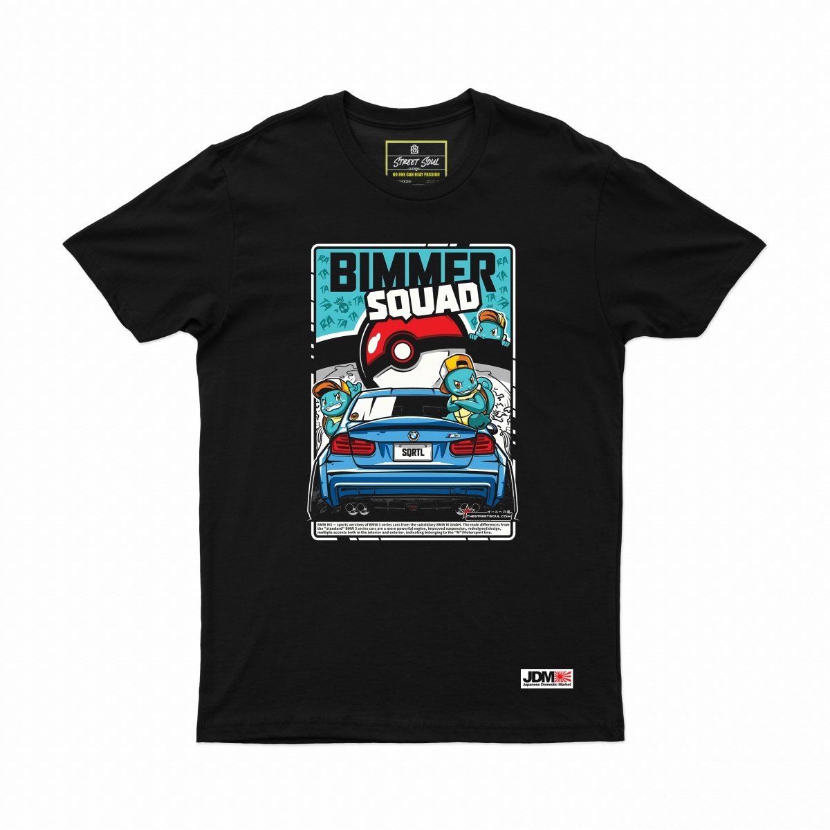 Bimmer Squad BMW Car culture T-shirt - Street Soul Clothing