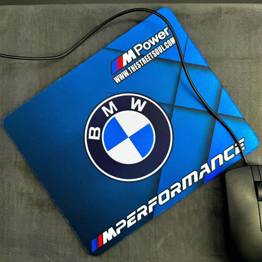 BMW M PERFORMANCE Mouse Pad 22cmX18cm - Street Soul Clothing
