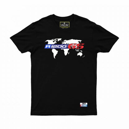 BMW R 1200 GS printed Cotton T-shirt - Street Soul Clothing