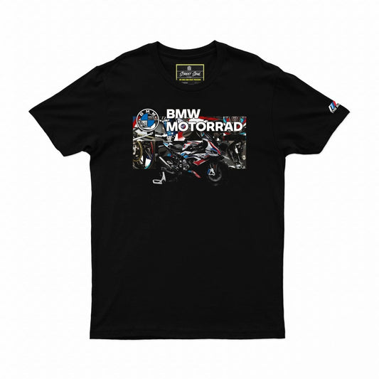 BMW S1000RR printed Cotton T-shirt - Street Soul Clothing