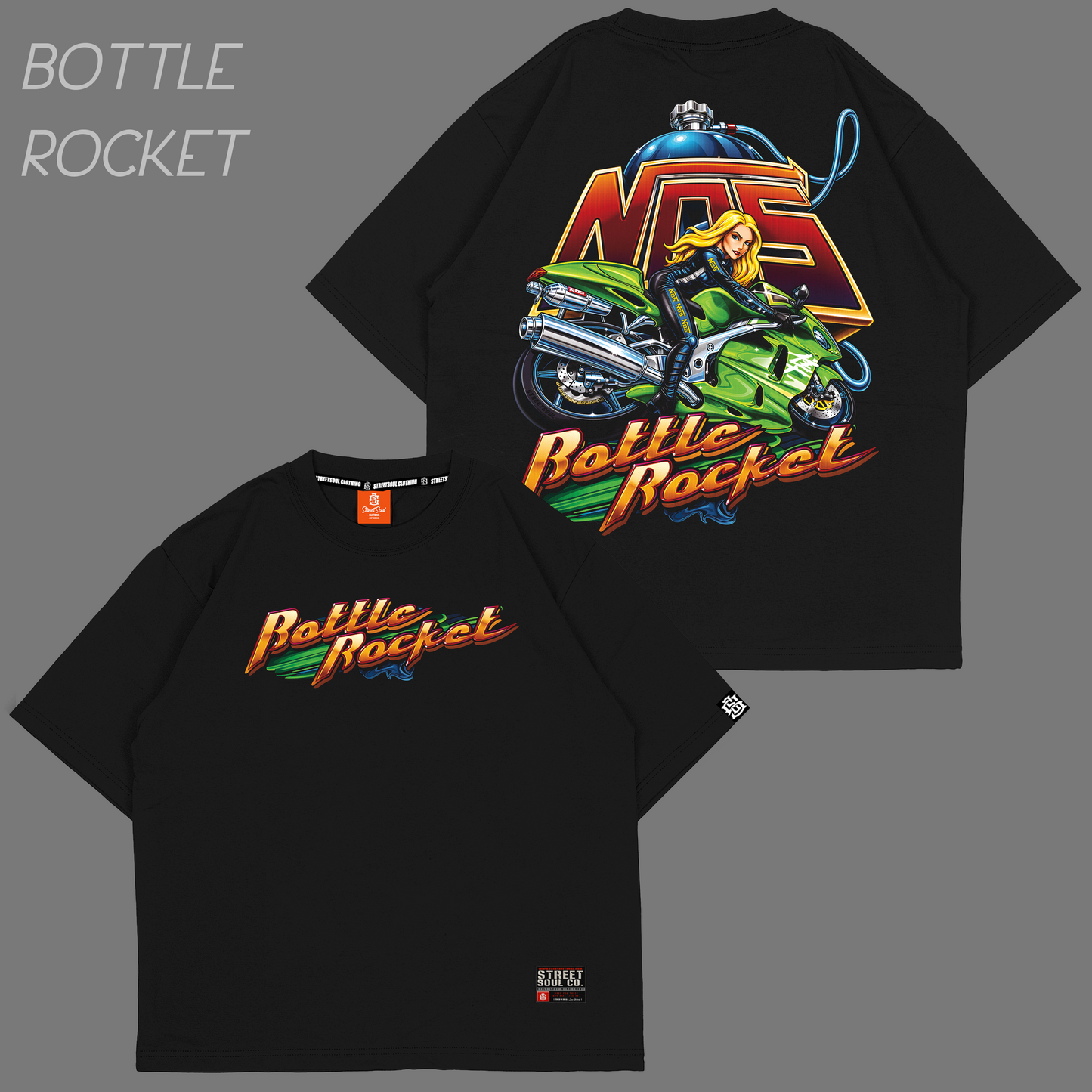 Bottle Rocket Oversized T-shirt