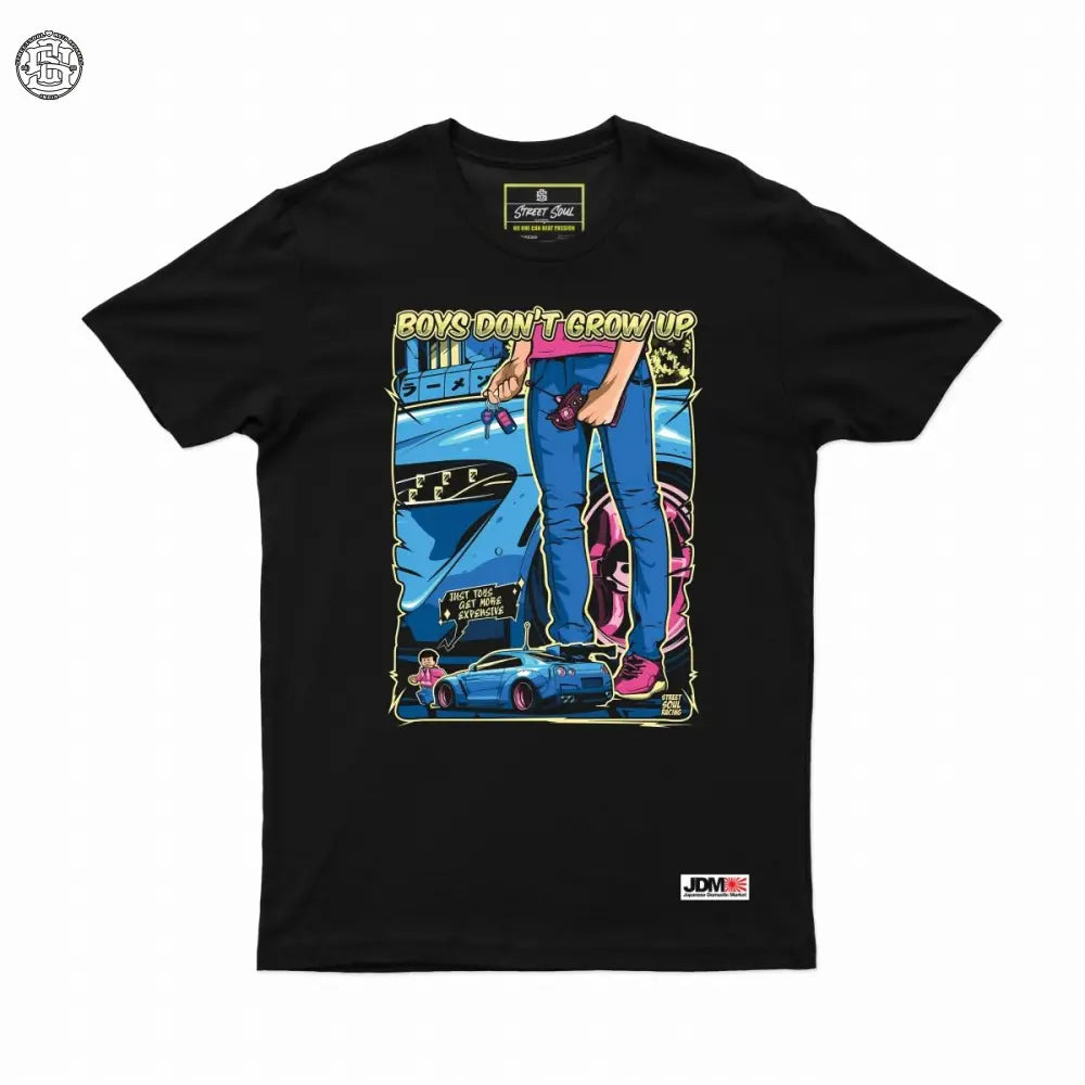 Boys don't grow up JDM T-shirt - Street Soul Clothing