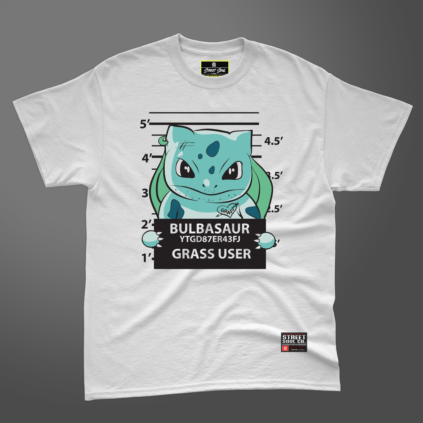 Bulbausaur printed white T-shirt