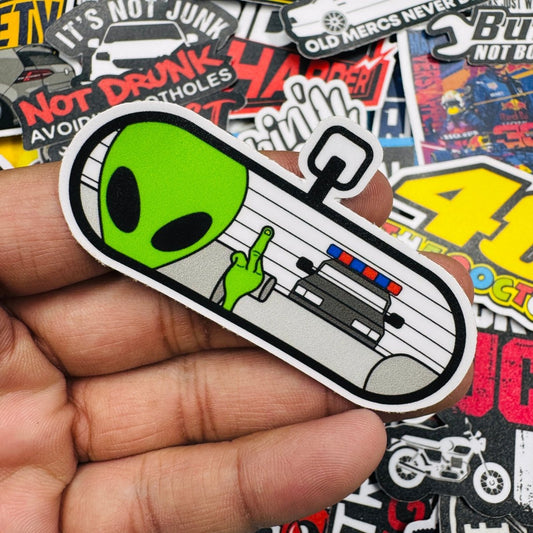 bye bye Officer sticker - Street Soul Clothing